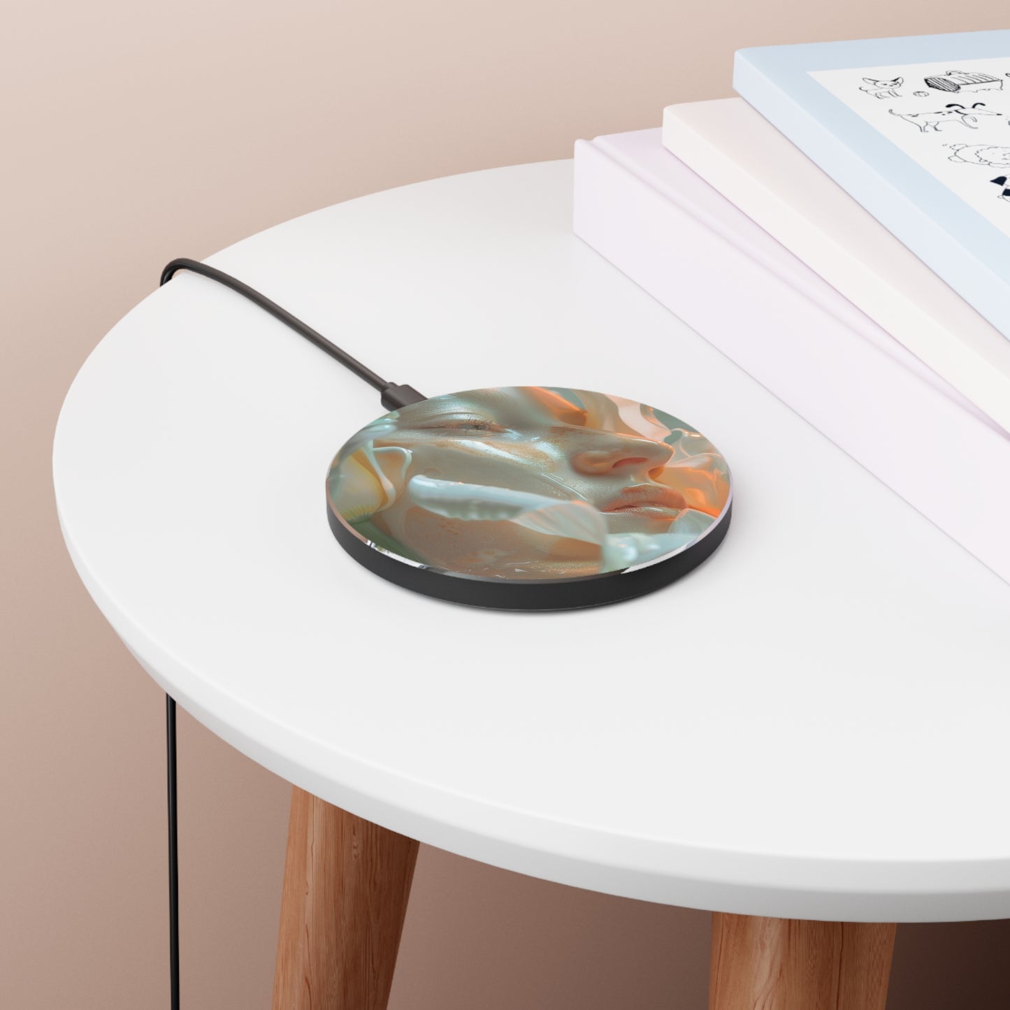 Acrylic Plate Wireless Charger - Eau de Parfum