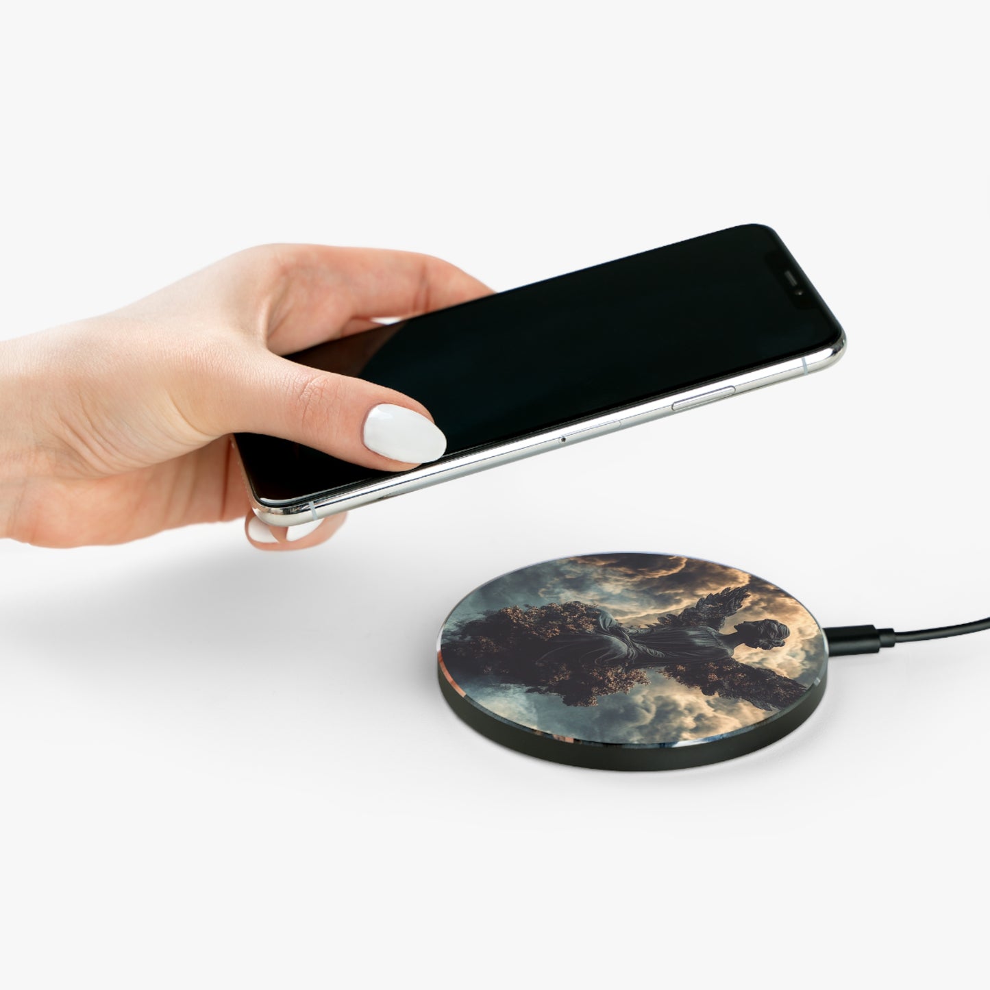 Acrylic Plate Wireless Charger - Lights of Eve