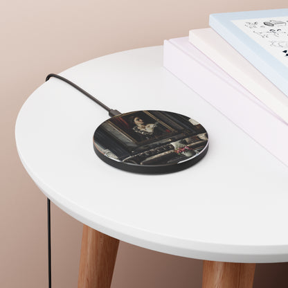 Acrylic Plate Wireless Charger - Portrait