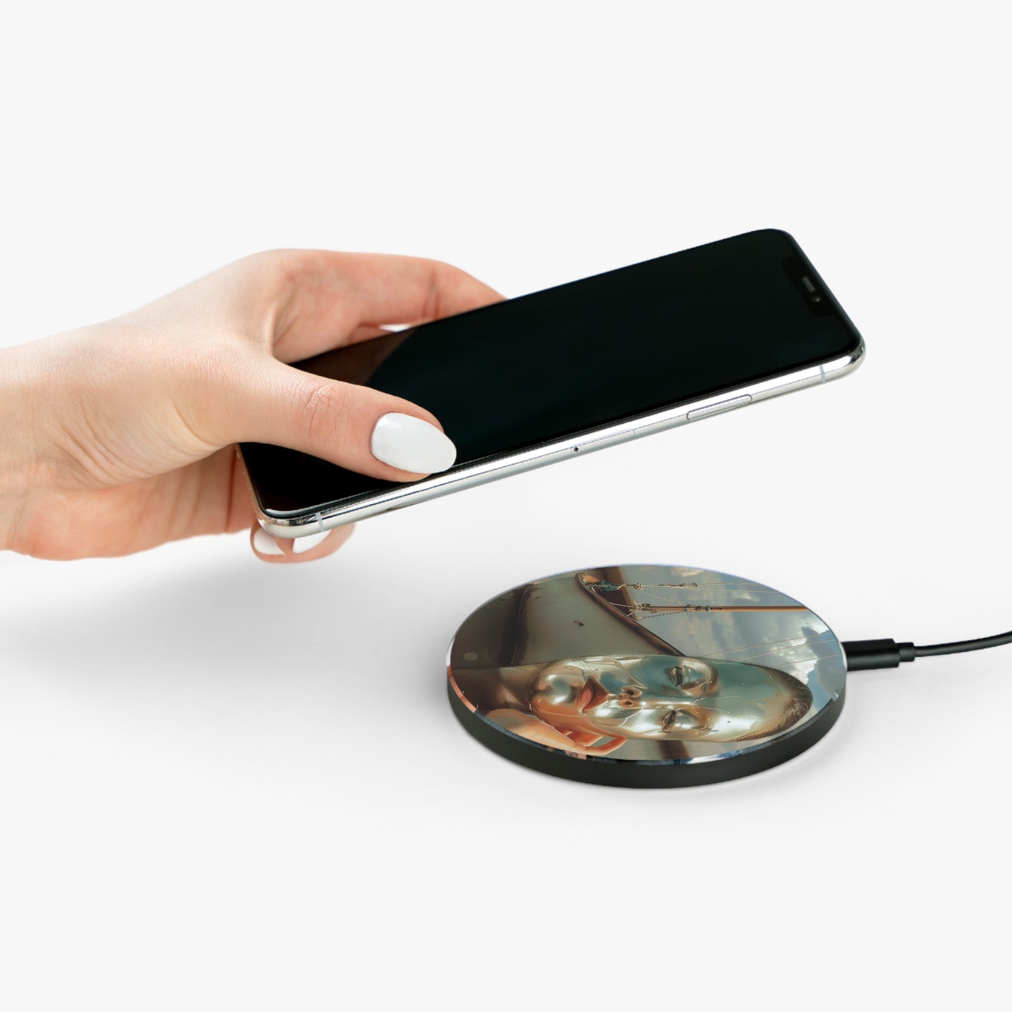 Acrylic Plate Wireless Charger - Sail