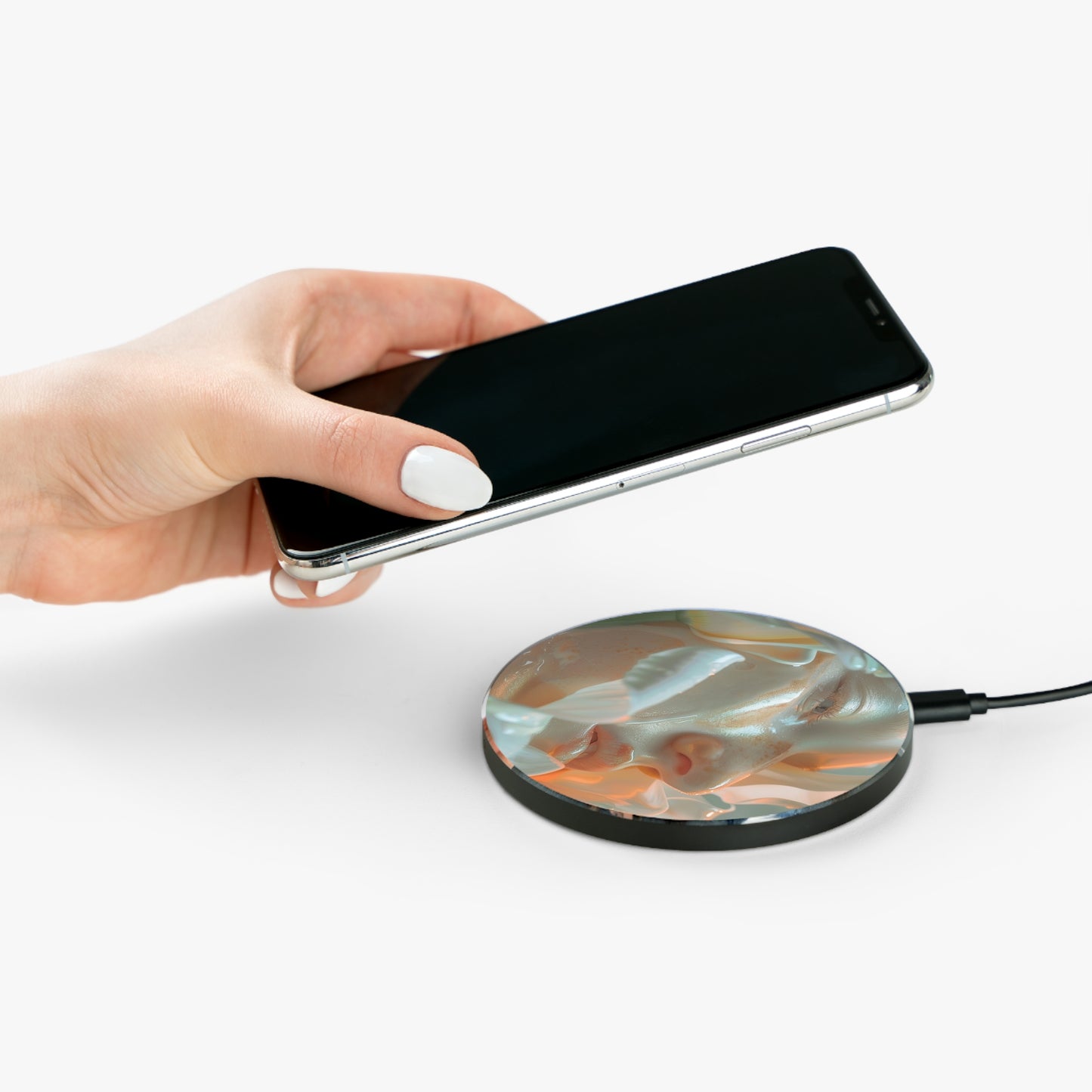 Acrylic Plate Wireless Charger - Eau de Parfum