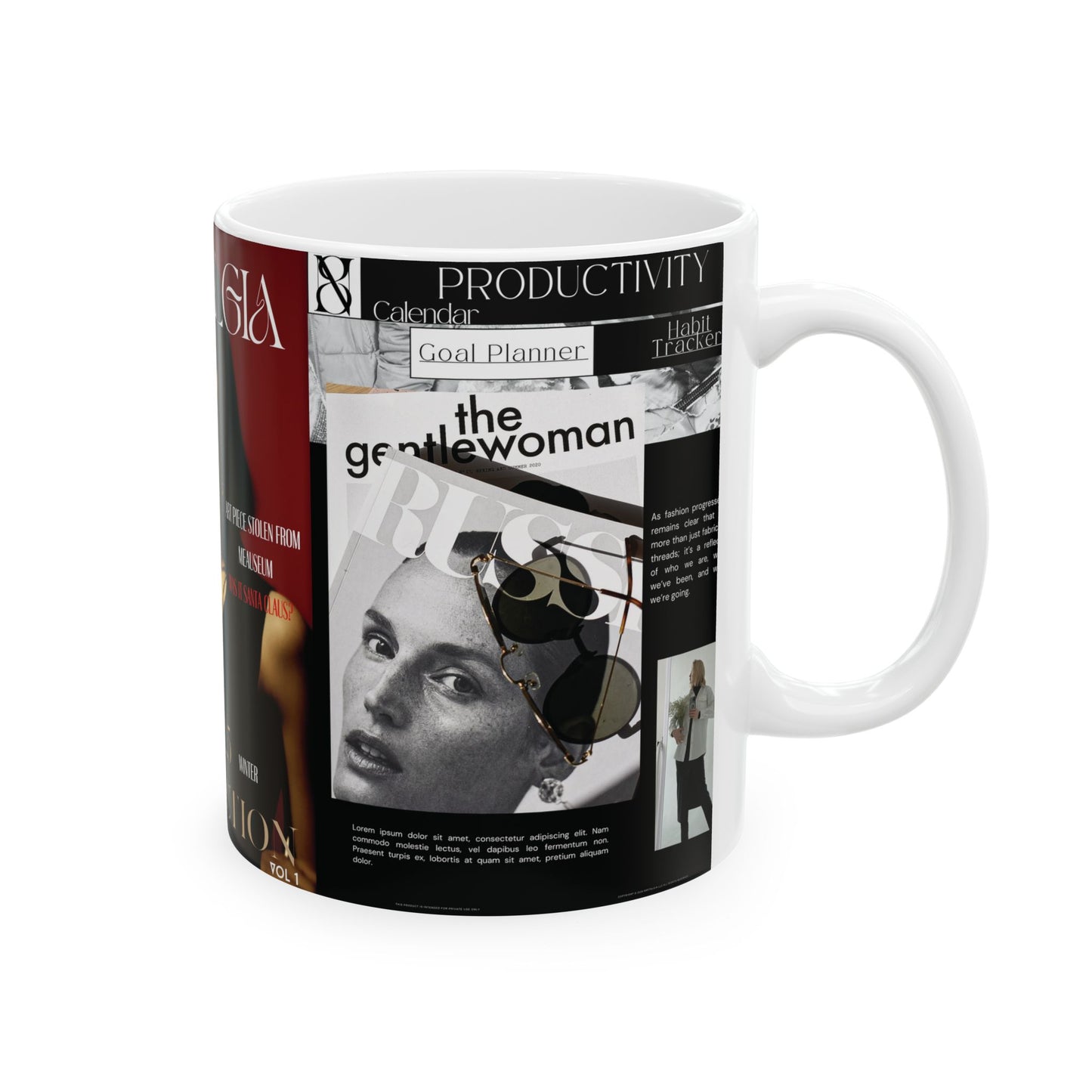 Ceramic Mug - Custom Magazine