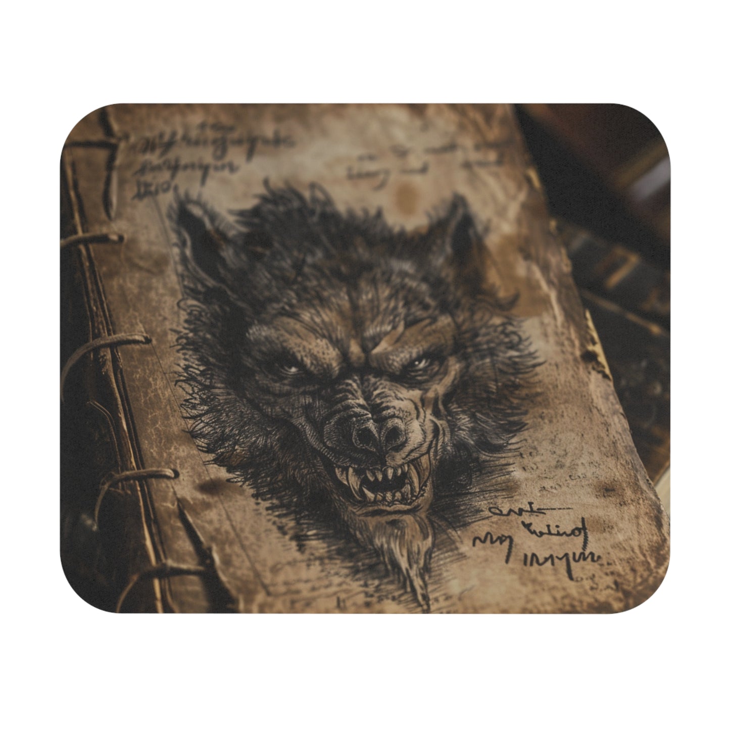 Custom Mouse Pad - Werewolf