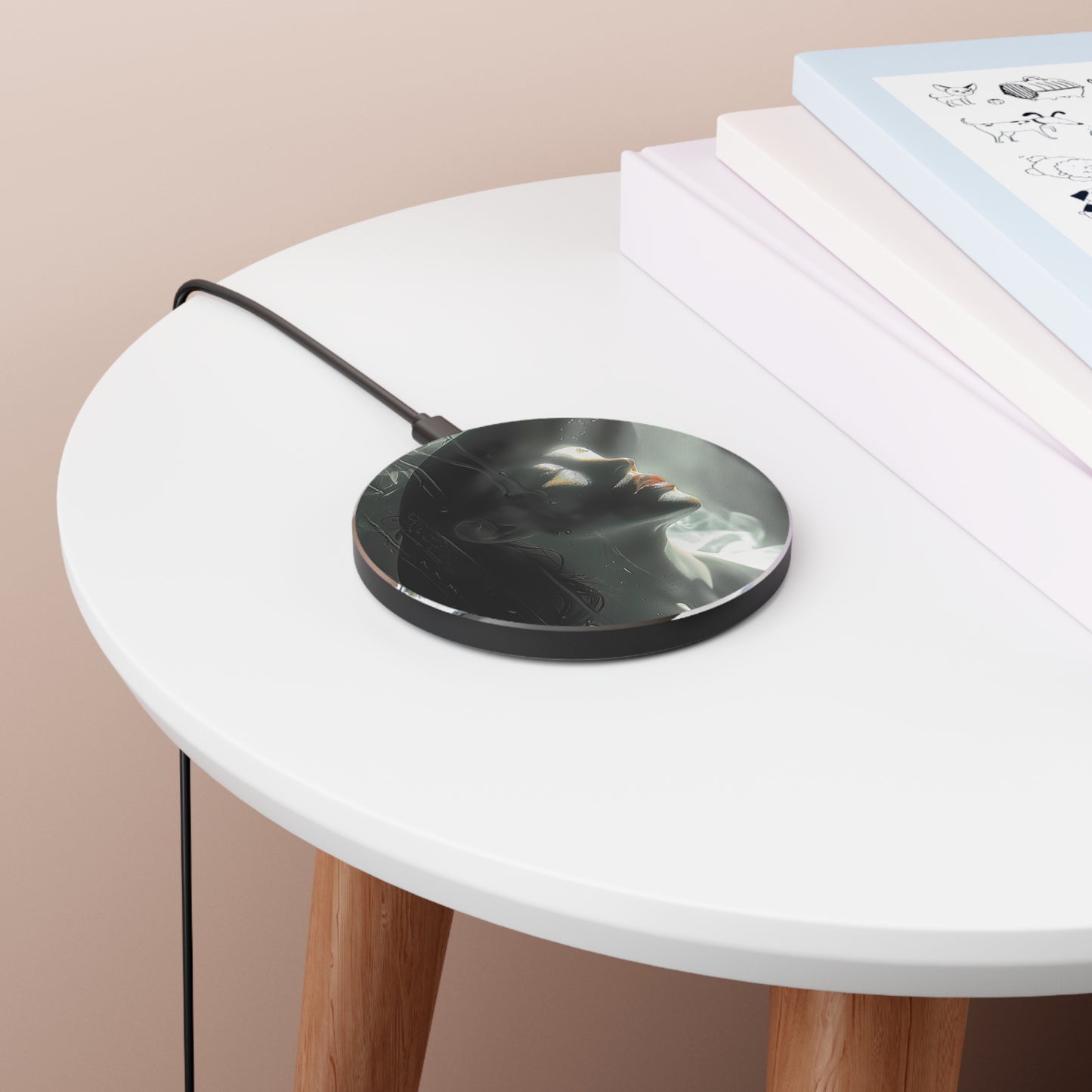 Acrylic Plate Wireless Charger - Sunday