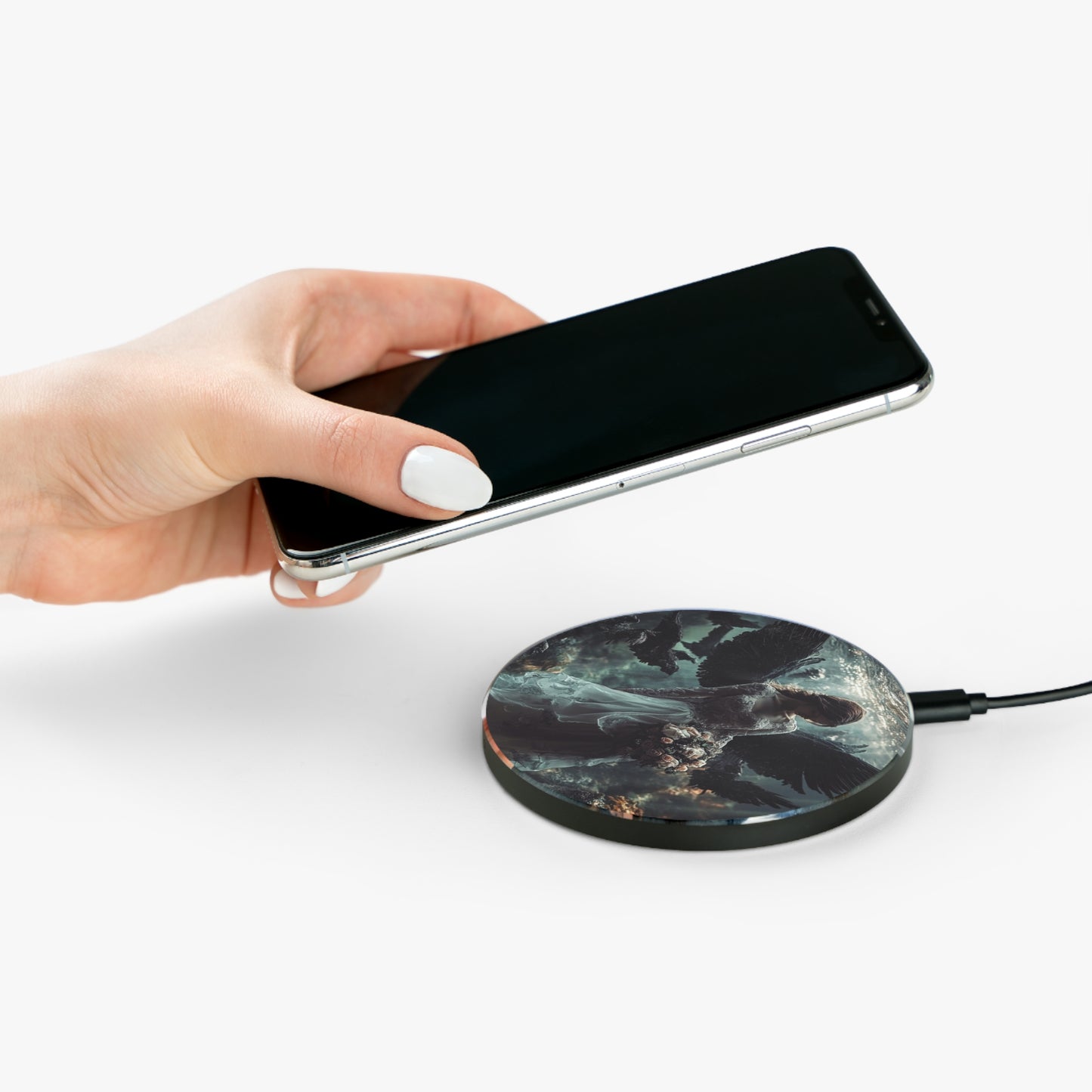 Acrylic Plate Wireless Charger - Shrike