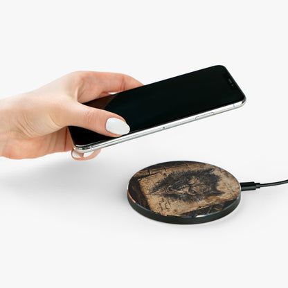 Acrylic Plate Wireless Charger - Werewolf